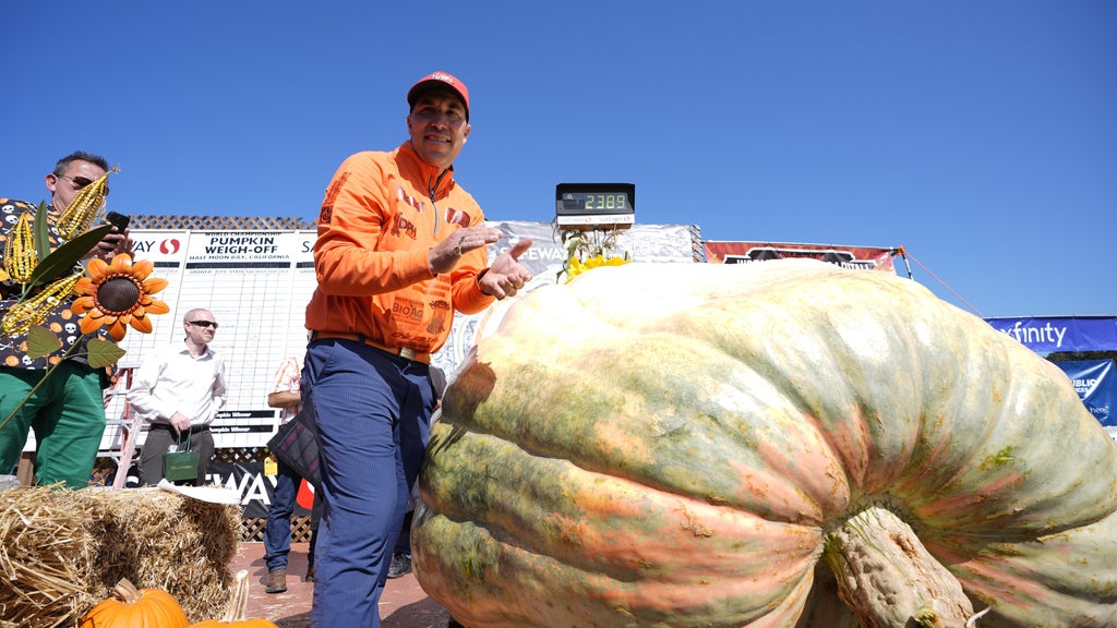 Minnesota man drives hauls giant pumpkin over 2,000 miles to California competition — WCCO / CBS Minnesota, Rosemount Community news