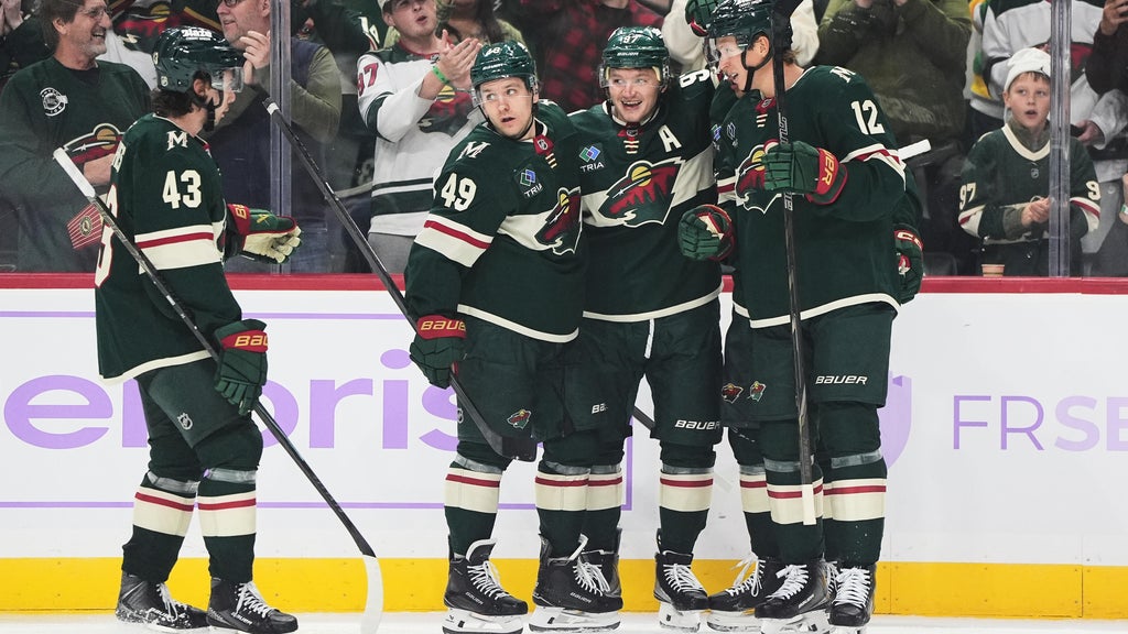 Kaprizov, Wallstedt lead Minnesota Wild to 2-1 victory over Columbus Blue Jackets — WCCO / CBS Minnesota, Rosemount Sports news