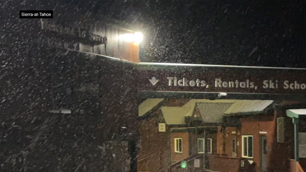 Northern California Sierra sees some early-season snow — CBS Bay Area (KPIX), Rosemount Sports news
