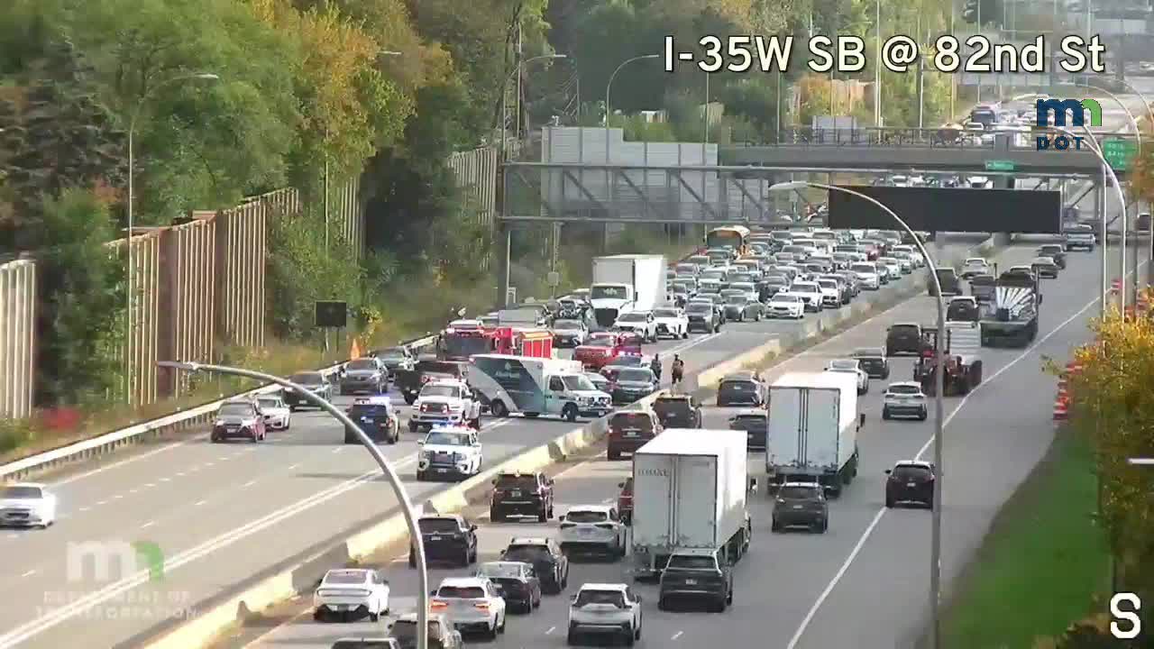 1 seriously injured after 3-vehicle crash on I-35W in Bloomington — KSTP 5, Rosemount Health news