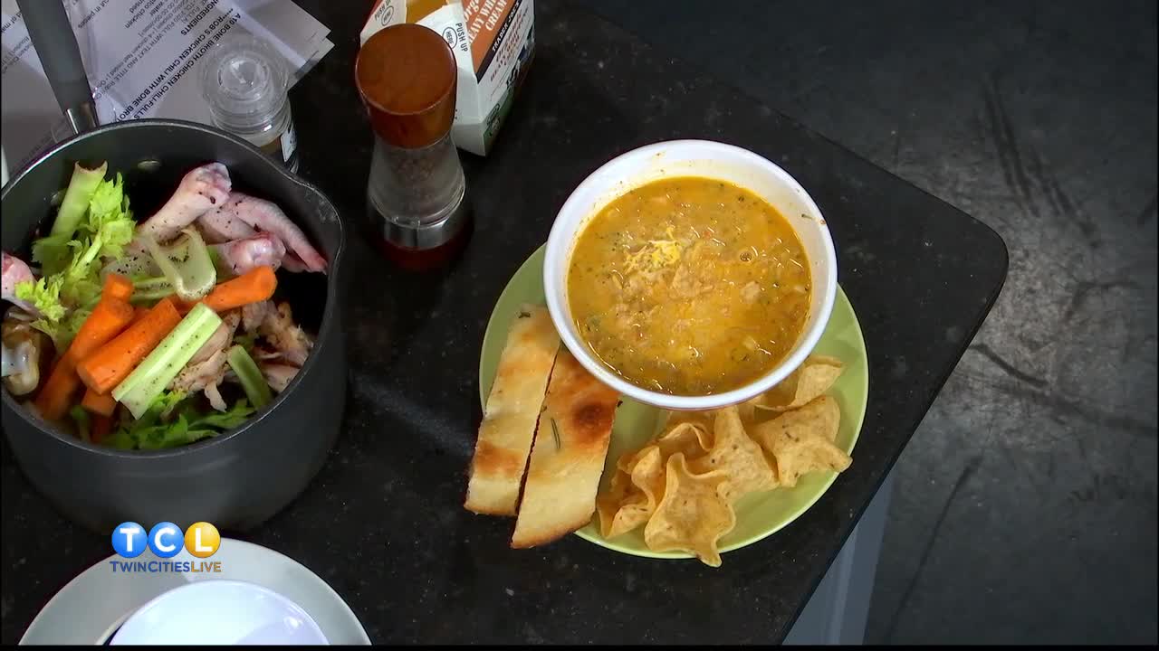 Rob’s Chicken Chili with Bone Broth — KSTP 5, Rosemount Business news