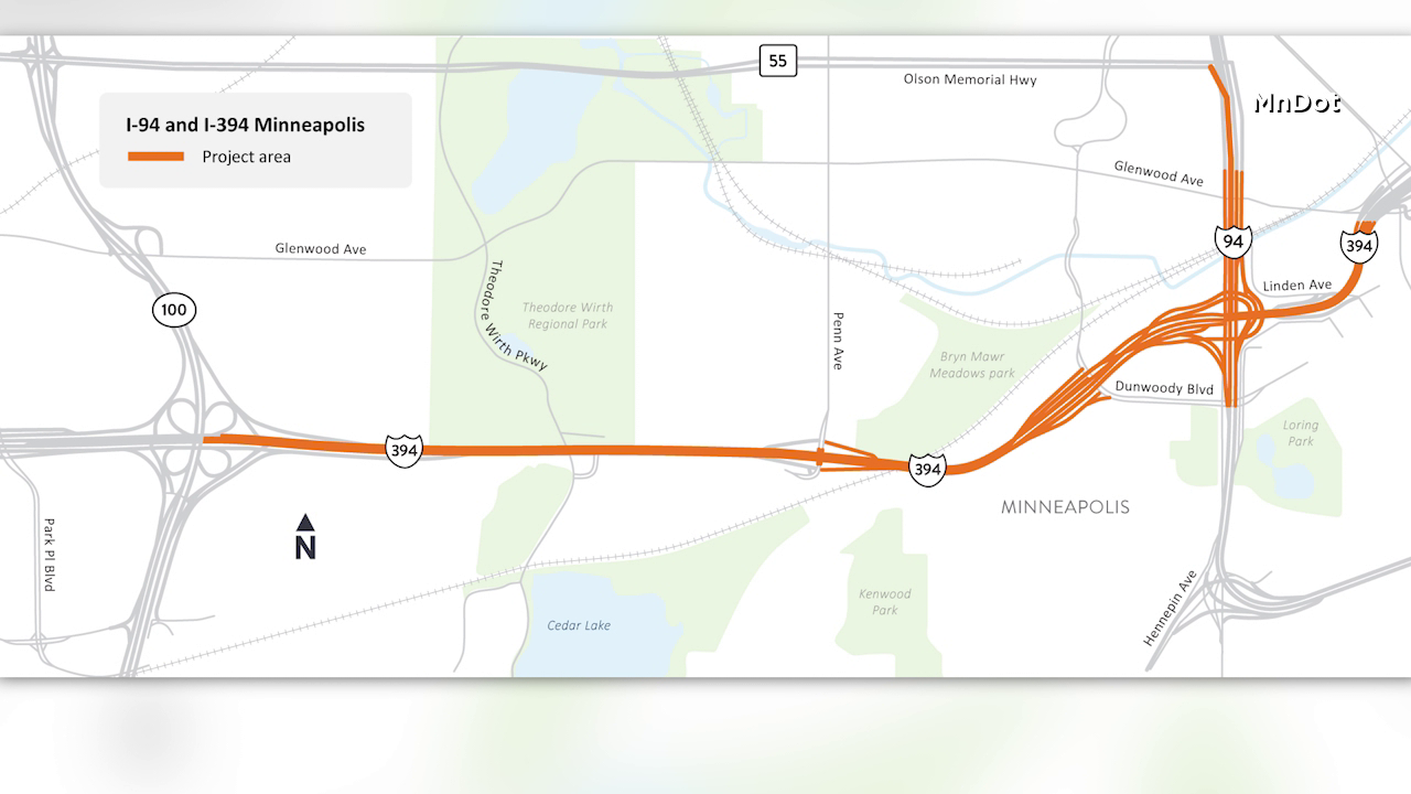 Eastbound I-394 in Minneapolis closing all weekend for highway repairs — KSTP 5, Rosemount Business news
