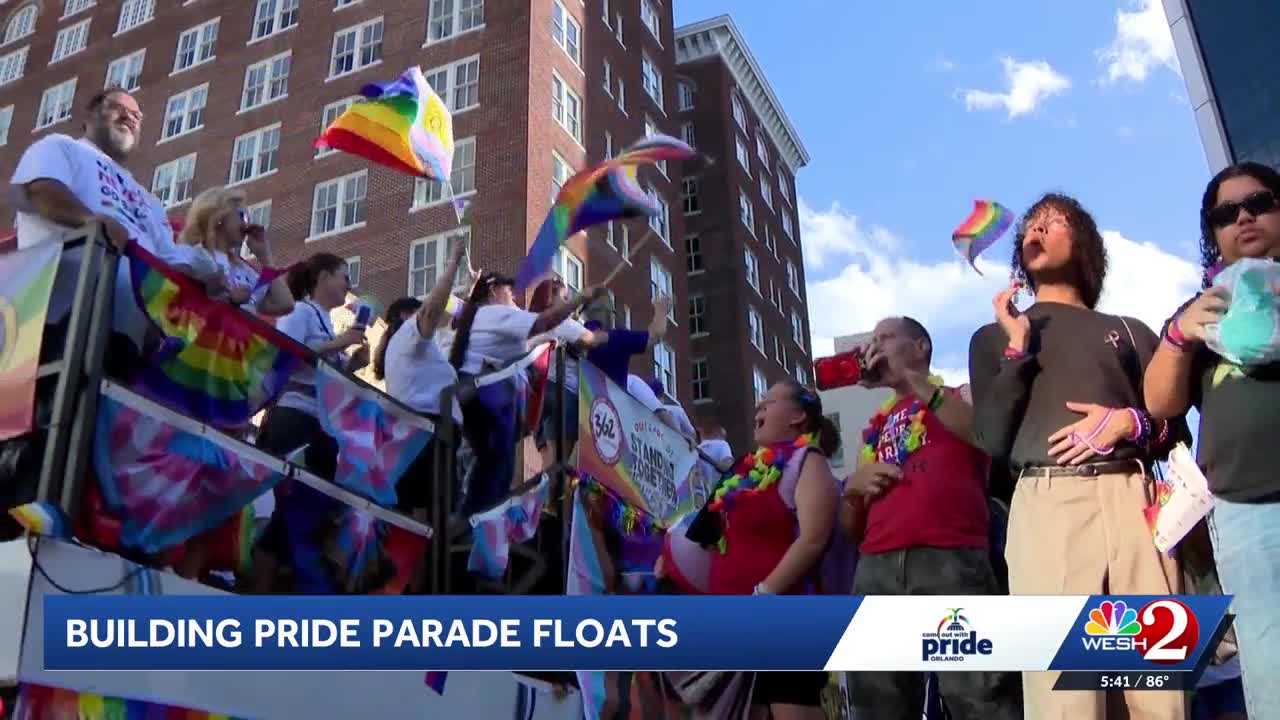 Inside the Central Florida workshop helping create floats for Come Out With Pride — WESH 2 Orlando, Rosemount Business news