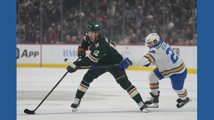Matt Boldy has 5th career hat trick and Wild beat Blues 5-4 — KARE 11 Sports, Rosemount Sports news