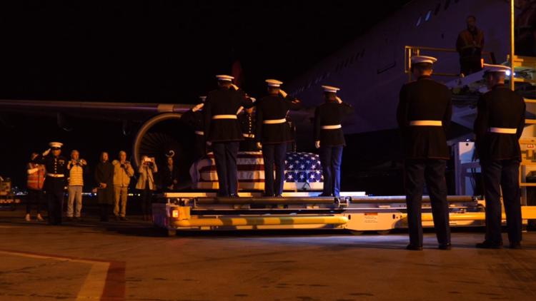 Minnesota Marine killed in WWII welcomed home after 84 years — KARE 11 Local, Rosemount Community news