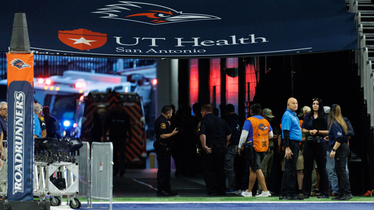Military member dies after falling while rappelling from Alamodome's ceiling before UTSA vs. Navy game — NewsWest 9 (Permian Basin), Rosemount Sports news