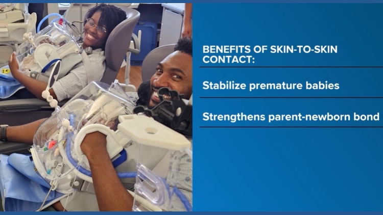 Houston hospital tests ‘Skincubator’ to help parents hold premature babies in the NICU — KHOU 11 (Houston), Rosemount Health news