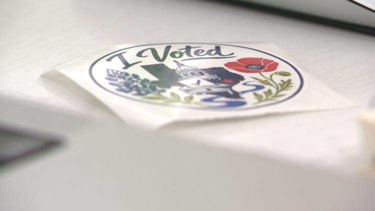 Too young to vote, but making her mark | Williamson County teen designs winning 'I Voted' sticker — KVUE (Austin), Rosemount Schools news