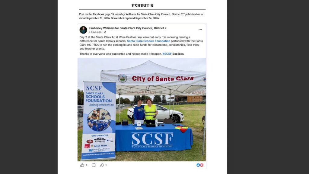 Santa Clara candidate faces complaint over campaign post — San Jose Spotlight, Rosemount Technology news