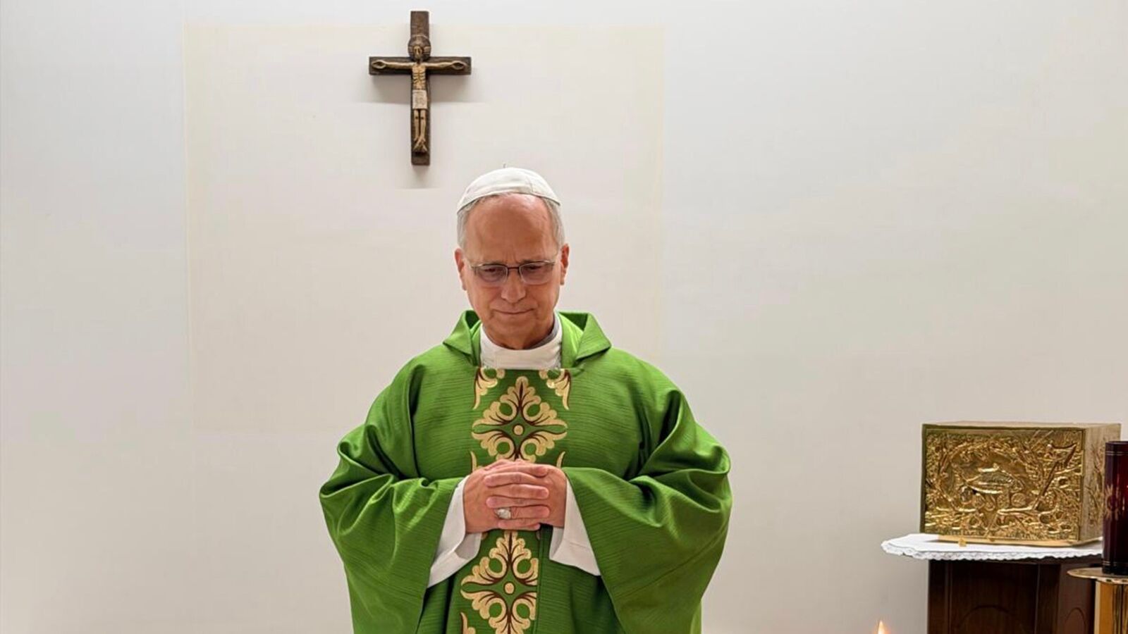 Pope Leo XIV celebrates Mass in hospital in first photos released since surgery — Mint India, Rosemount Health news